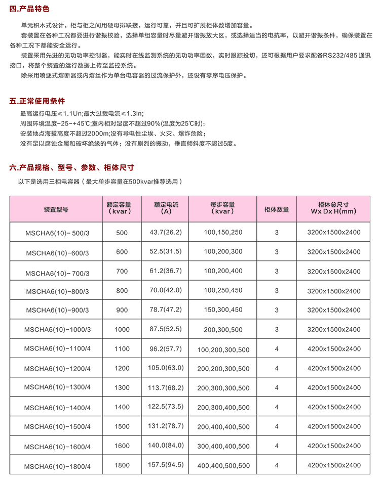 戶內高壓電容補償柜　400-128-7988