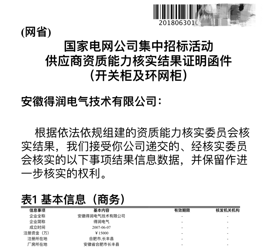 恭喜安徽得潤(rùn)電氣成功通過國家電網(wǎng)供應(yīng)商資質(zhì)能力審核